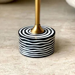 Mason Home Black & White Resin, Mdf & Iron Drink Tables image 4