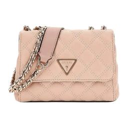Guess Light Beige Giully Quilted Cross Body Bag-picture-11