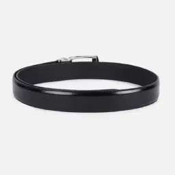 Van Heusen Black Leather Waist Belt for Men image 3