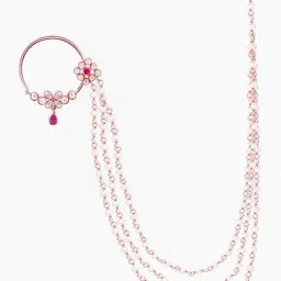 GIVA 925 Silver Rose Gold Aaj Sajeya Nath for Women image 2