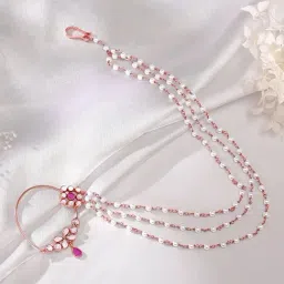 GIVA 925 Silver Rose Gold Aaj Sajeya Nath for Women image 1
