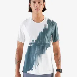 Kiprun By Decathlon Beige Regular Fit Printed Sports T-Shirt-image-29