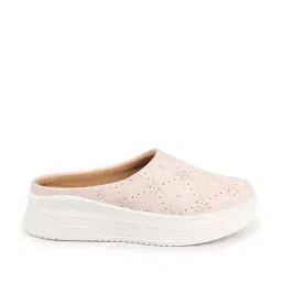 Fausto Women's Lavender Mule Wedges-image-0