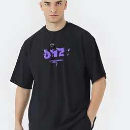 Stitchmeashirt Men Printed Drop-Shoulder Sleeves Activchill T-shirt-picture-20