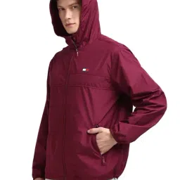 Tommy Hilfiger Wine Regular Fit Jacket image 3