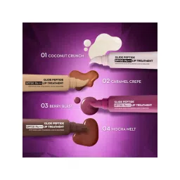 SUGAR Cosmetics Glide Peptide SPF 50 PA+++Lip Treatment 03 03 Berry Blast - 10 ml image 5