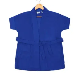 Creeva Turkish Micro Terry 120 GSM Melodious Kids Bathrobe 2-3 Yrs-image-87