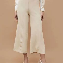 Code by Lifestyle Beige Mid Rise Palazzos-picture-37