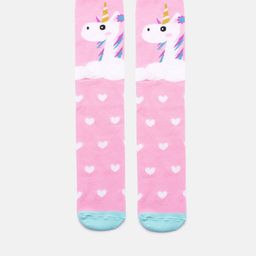 EL REGALO Girls Patterned Cotton Knee-Length Socks-picture-10