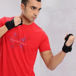 HRX by Hrithik Roshan Men Brand Logo Printed Training T-shirt-picture-28