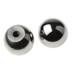 RS PRO Silver Ball Clamping Knob M10 Threaded Hole, 1443637-picture-18