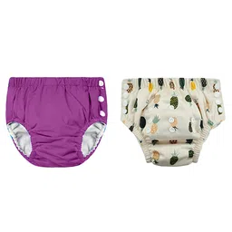 Chinmay Kids Reusable Swim Diaper Pants Pack of 2 Soft Adjustable and Leak-Proof Unisex Swimming Pool Wear for Infant Boys and Girls-picture-18