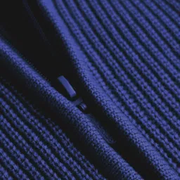 Pine Kids Knit Full Sleeves Solid Color Hooded Front Open Sweater - Navy Blue image 3