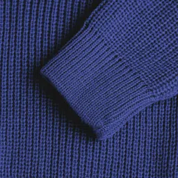 Pine Kids Knit Full Sleeves Solid Color Hooded Front Open Sweater - Navy Blue image 4