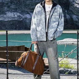 Mast & Harbour Men Polyester Longline Open Front Jacket image 2