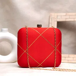 ARTKLIM Embroidered Box Clutch-picture-22