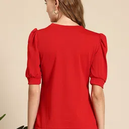 Mast & Harbour Puff Sleeves Top image 4