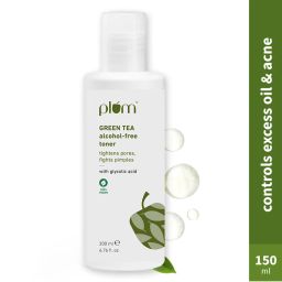 Plum Green Tea Toner With Glycolic Acid - Tightens Pores, Fights Pimples & Controls Oil Alcohol-Free-picture-23