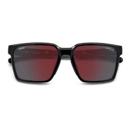 Carrera Red UV Protection Rectangular Sunglasses For Men image 4