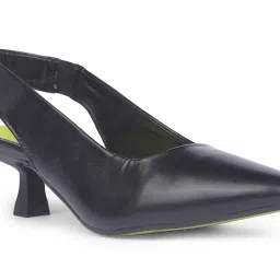 Bata Women's ANN Black Sling Back Sandals image 4