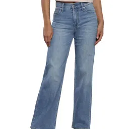 Calvin Klein Regular Mid Blue Lightly Washed Mid Rise Jeans-picture-21