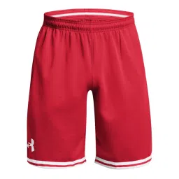 Under Armour Red Loose Fit Shorts image 4