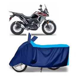 Auto Pearl Two Wheeler Cover for Kawasaki Versys X 300 - Cyan, Blue-picture-12