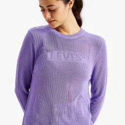 Levi's Purple Logo Sweater image 4