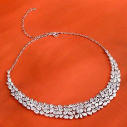 GIVA 925 Silver Elara Statement Necklace-picture-42