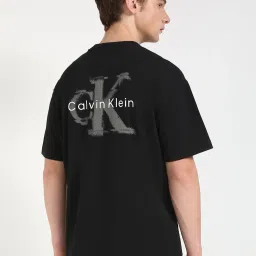 Calvin Klein Jeans Black Regular Fit T-Shirt image 4