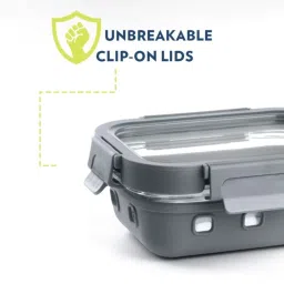 Borosil Transparent Glass Containers (1040 ml) image 4