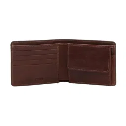 Hidesign Tan TIMBUKTOO W2 Textured Medium Leather Bi Fold Wallet image 4