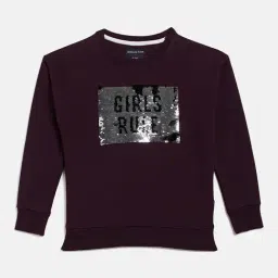 Crimsoune Club Kids Purple Sequence Sweatshirt-image-16