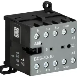 ABB 52.5 mm 3 Pole Mini Contactor 220 V B07-30-10 image 1