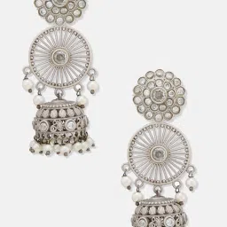 Fabindia Metal Jhumkas Earrings for Women image 4