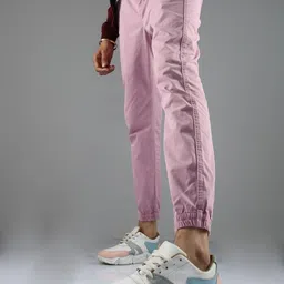 NEVER NEUD Men Relaxed Low-Rise Joggers Trousers image 2