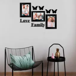 eCraftIndia Memory Black Collage Photoframes - Set of 3 image 2