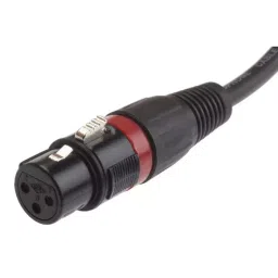 RS PRO PVC XLR Cable 3 Pin Male & Female Connector Black 3 m, 5488966-image-78