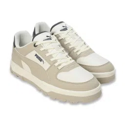 Puma Men's Caven 2.0 Abrupt White & Beige Casual Sneakers image 4