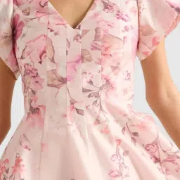 forever new Camden Puff Sleeve Mini Dress image 4