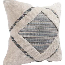 Romee Beige Cotton Geometric Cushion Covers image 4