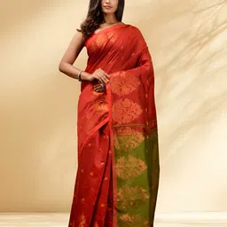 Arhi Ethnic Motifs Woven Design Saree With Blouse image 3