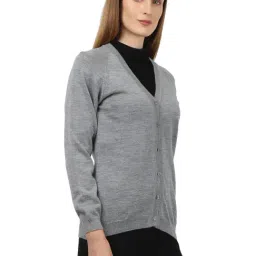 Monte Carlo Grey Textured Cardigan image 3