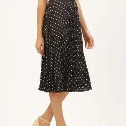 Anvi Be Yourself Black Printed Skirt image 3