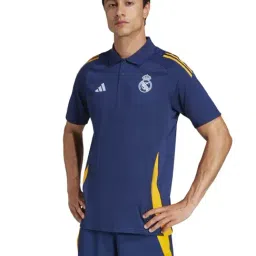 Adidas Blue Regular Fit Sports Polo-picture-34