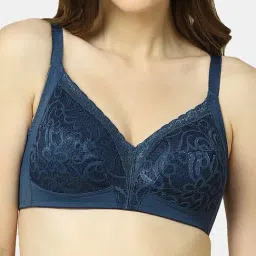 Triumph Blue Lace Full Coverage Everyday Bra image 4