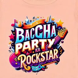 Arvesa Baccha Party Ka Rockstar Printed Bodusuit image 2