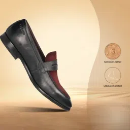 Bugatti Men Rico Black Shoe Slip-On image 4