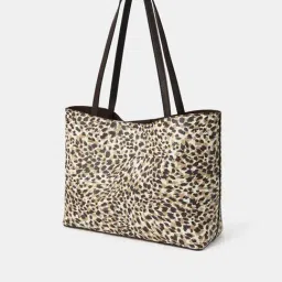 Accessorize London Multicolor Animal Effect Tote image 3