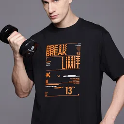 HRX by Hrithik Roshan Printed Training T-shirt-picture-41